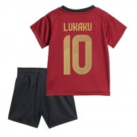 Belgien Romelu Lukaku #10 Heimtrikotsatz Kinder EM 2024 Kurzarm (+ Kurze Hosen)